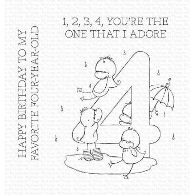 My Favorite Things Clear Stamps -Number Fun - 4